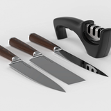 Classic Chef's Set + Pull Through Sharpener