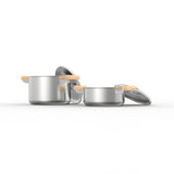 Edehlstahl Topf-set