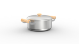 Stainless Steel Pot 8.3 Inch